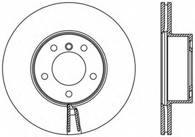 OPEN PARTS bdr242920 -  Тормозной диск